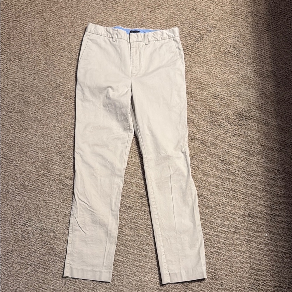 Crewcuts Tan Casual Pants Cotton Blend